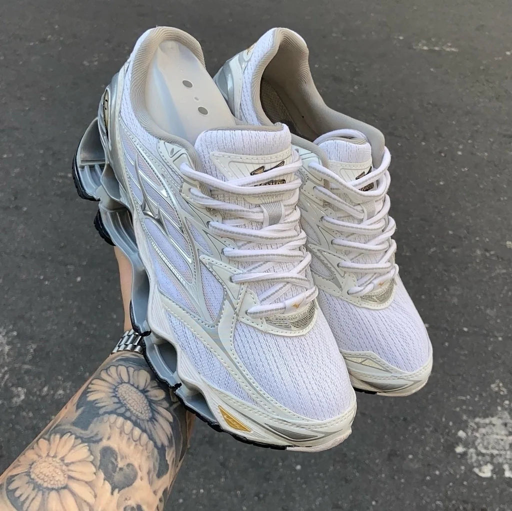 Mizuno Prophecy 6 - Branco e Cinza