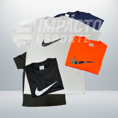 Kit com 3 camisetas nike dri-fit