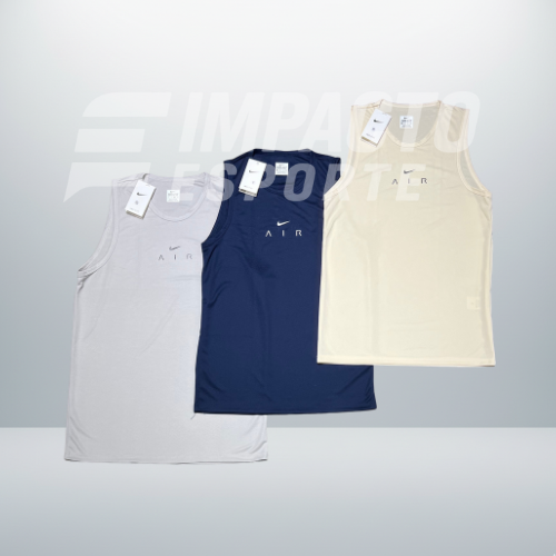 Kit 3 Regatas Masculinas Dry Fit Academia – Nike Performance