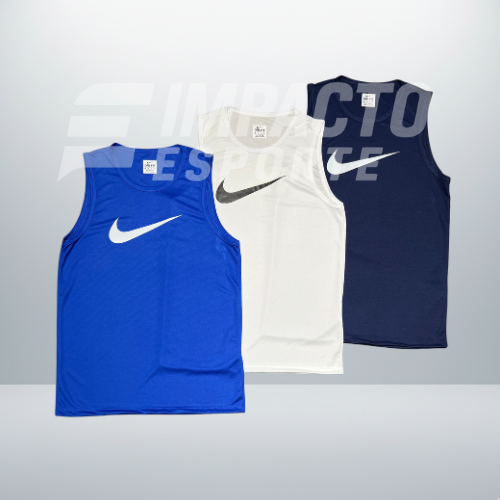 Kit 3 Regatas Masculinas Dry Fit Academia – Nike Performance