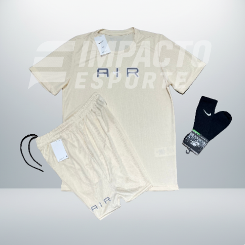 Kit Esportivo Masculino Nike – Camiseta, Shorts e Meia Dry Fit Treino Academia