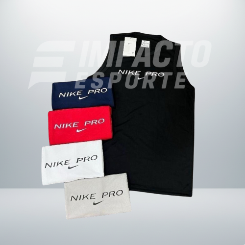 Kit com 5 regatas Nike dri-fit