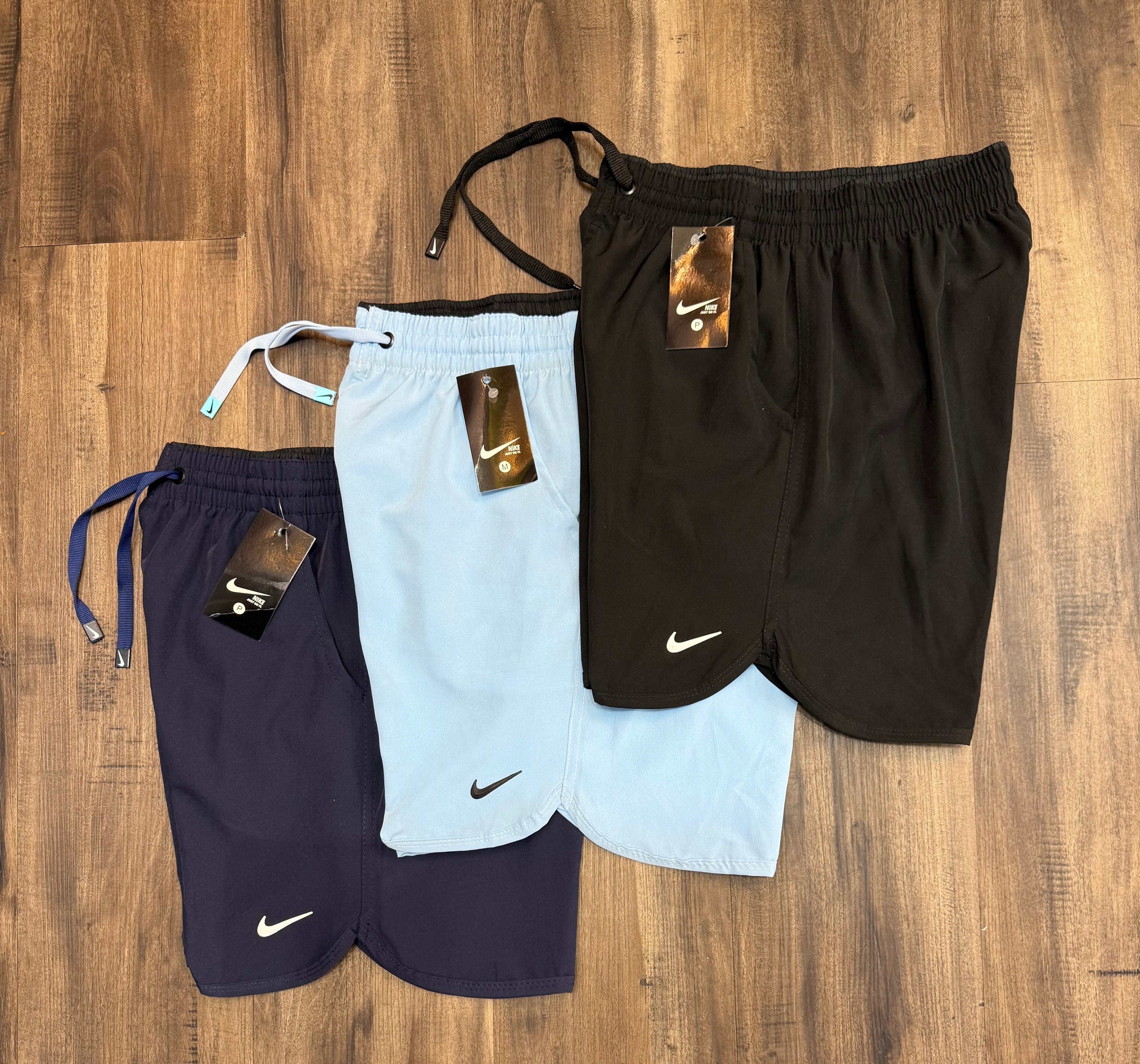 Shorts dri-fit nike kit 3 unidades