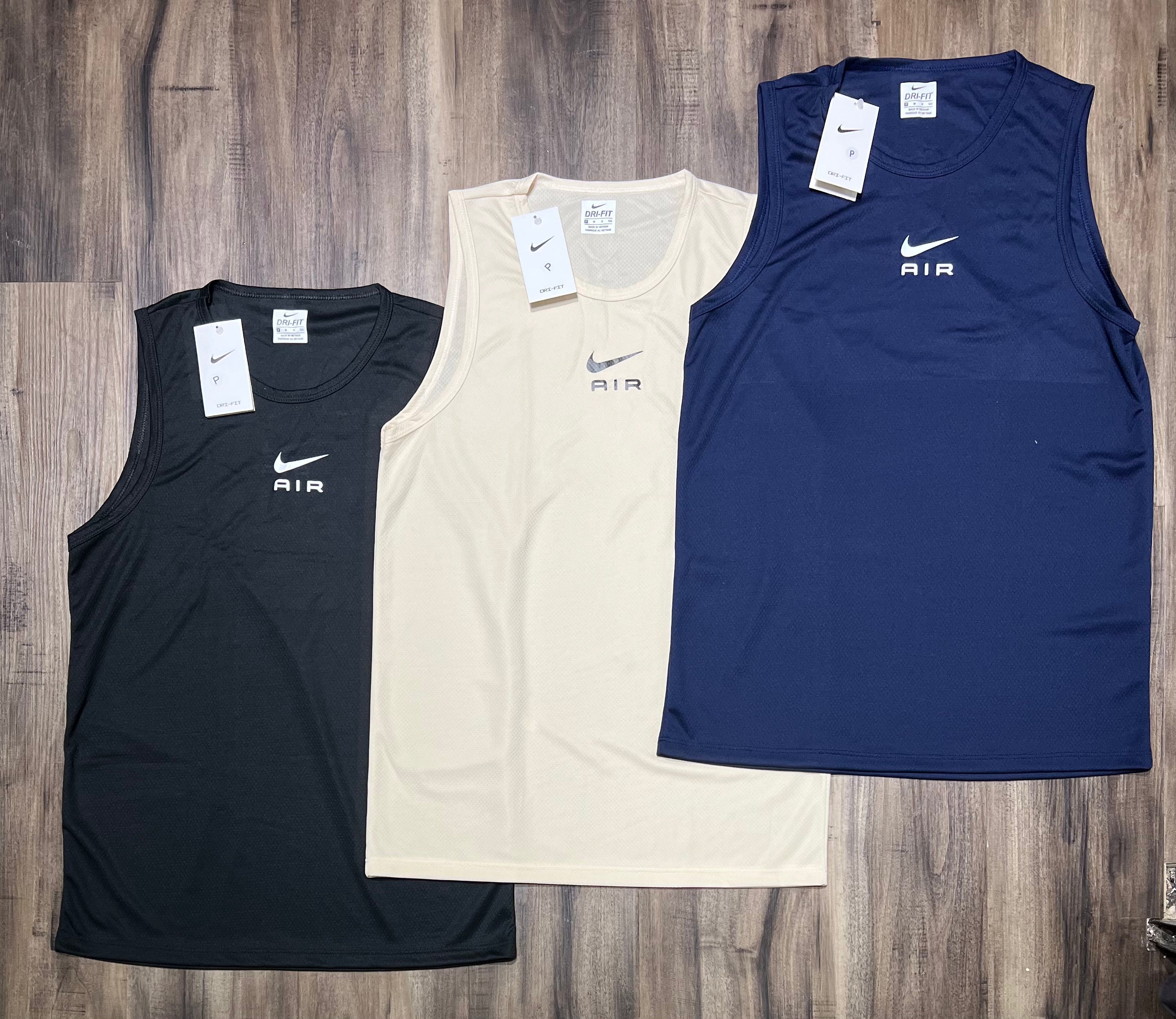 Kit 3 Regatas Masculinas Dry Fit Academia – Nike Performance