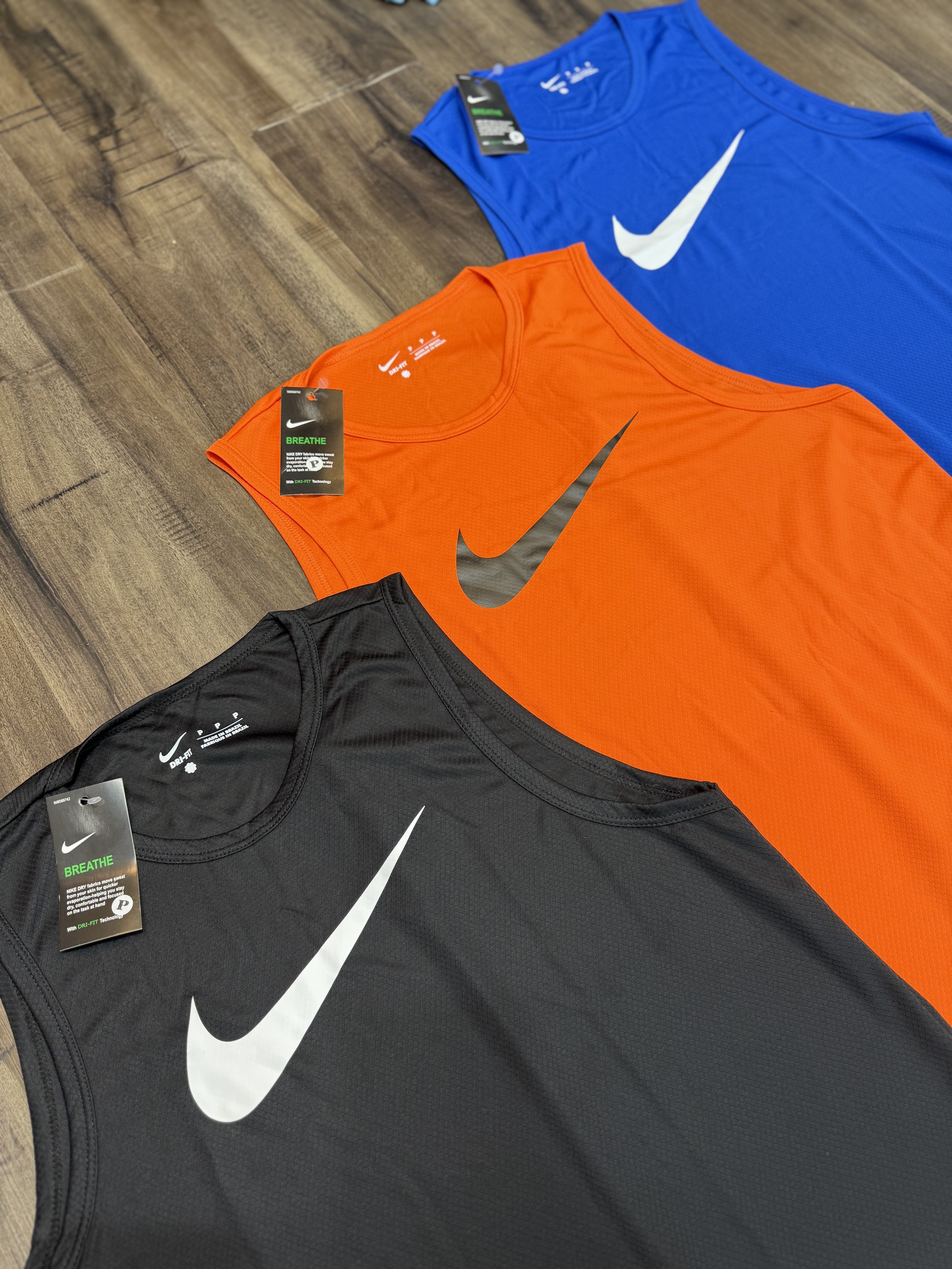 Kit 3 Regatas Masculinas Dry Fit Academia – Nike Performance