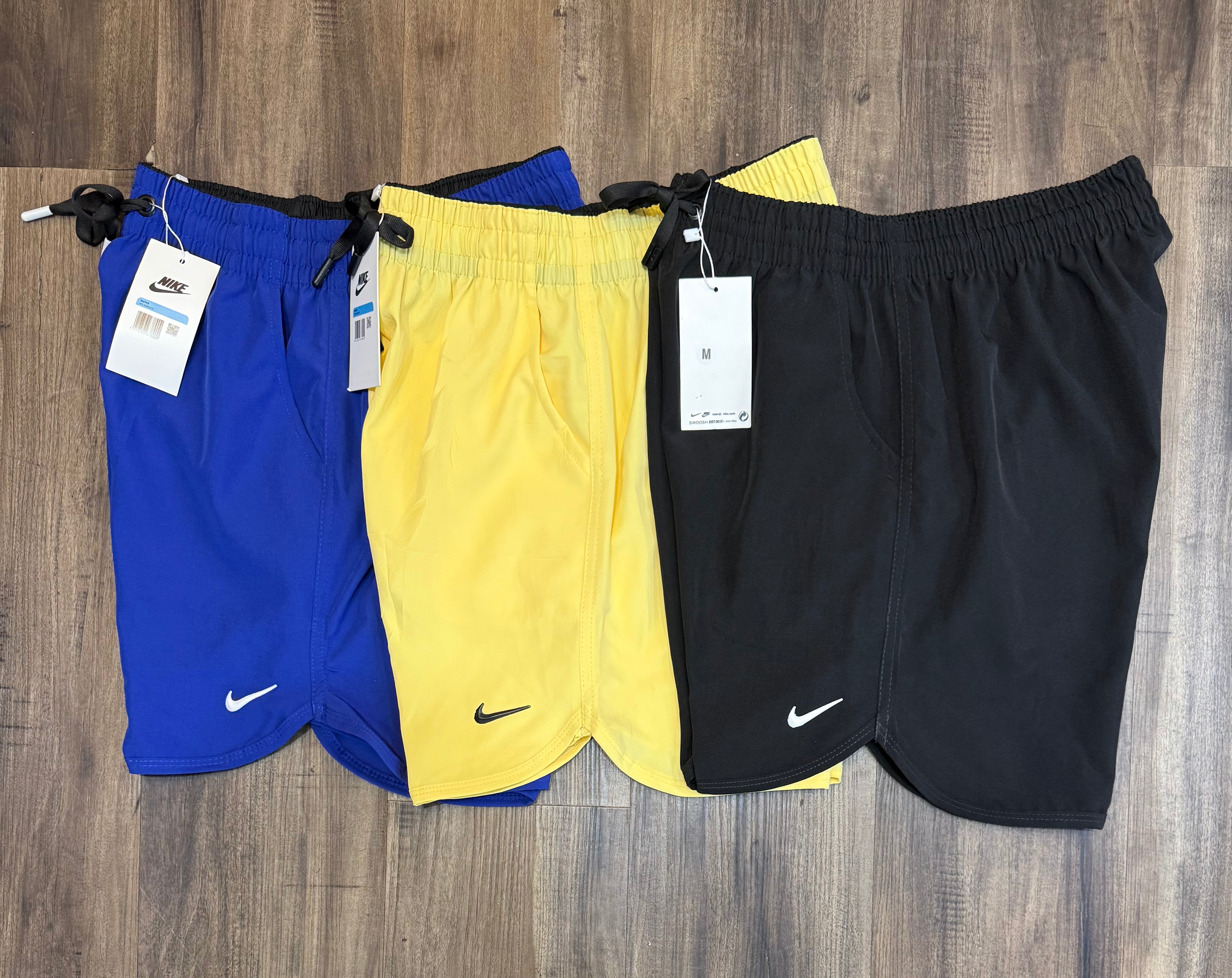 Shorts dri-fit nike kit 3 unidades