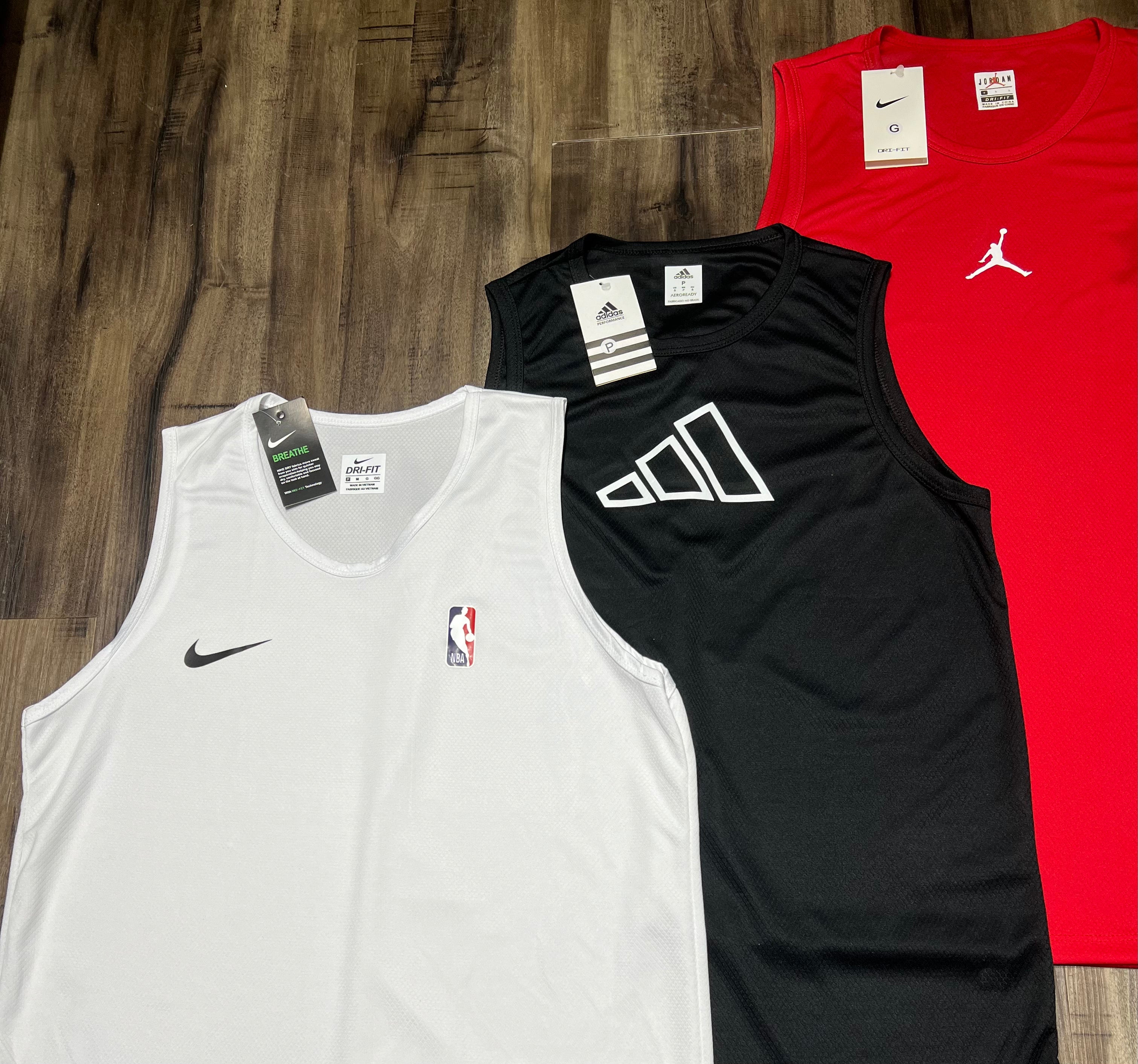 Kit 3 Regatas Masculinas Dry Fit Mescla – Academia e Corrida