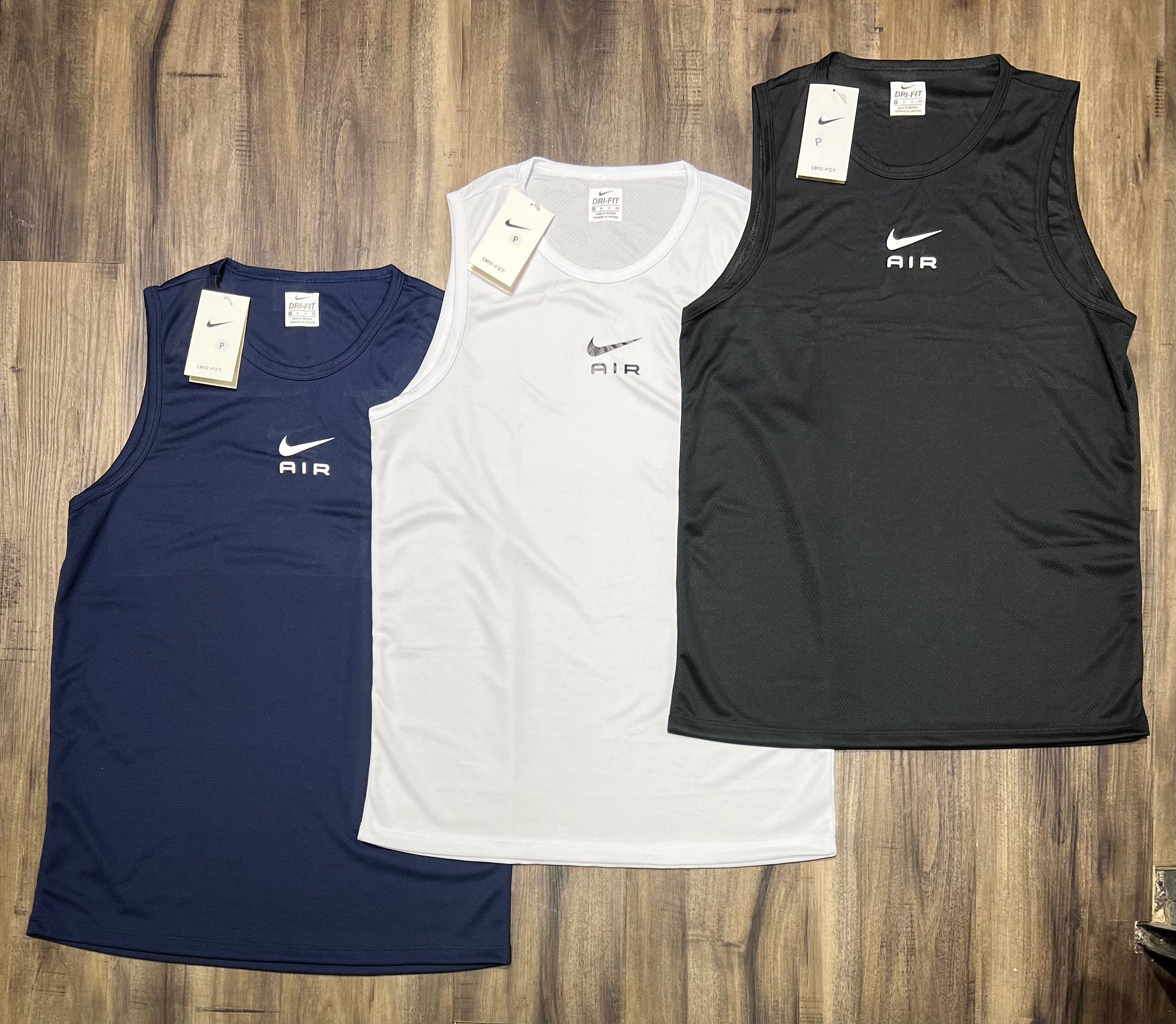 Kit 3 Regatas Masculinas Dry Fit Academia – Nike Performance