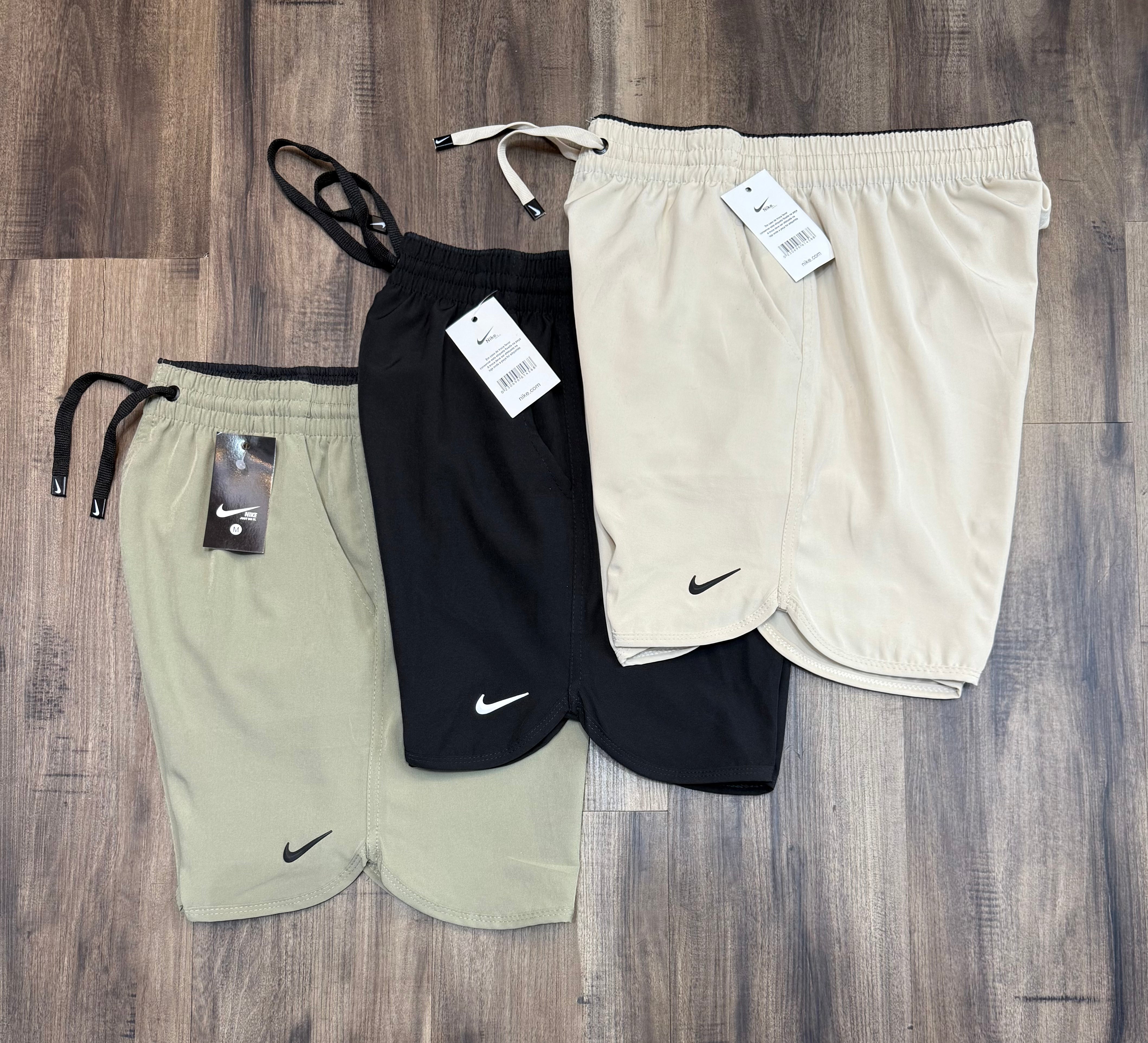 Shorts dri-fit nike kit 3 unidades