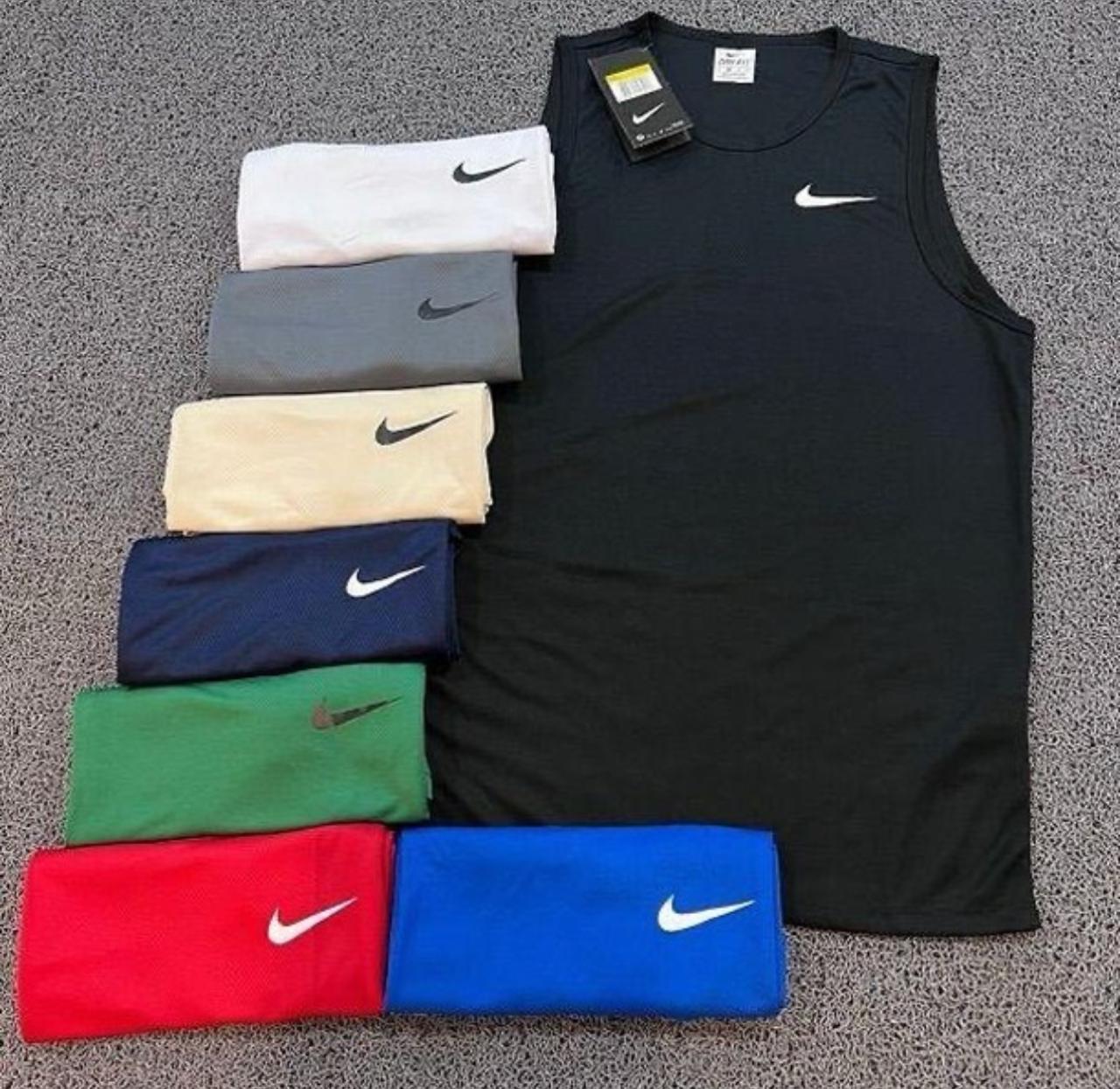 Kit 8 Regatas Masculinas Dry Fit – Nike Academia e Corrida