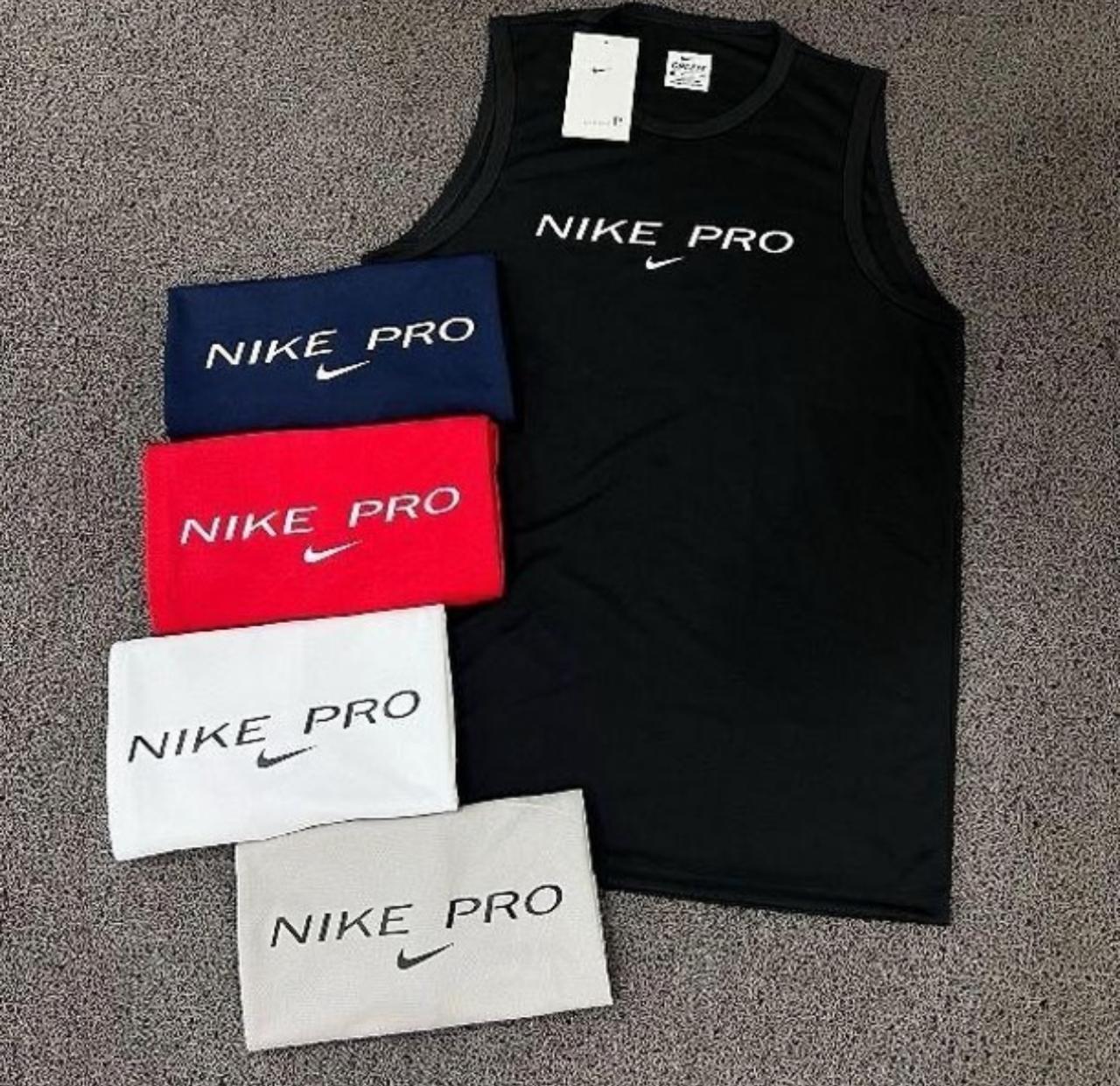 Kit com 5 regatas Nike dri-fit