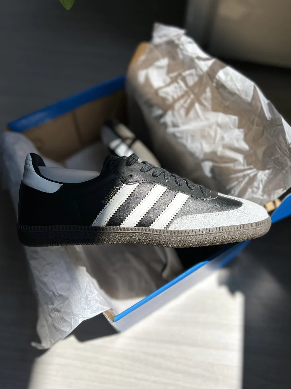 Adidas Samba - Preto com Branco