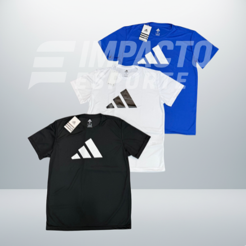 Kit com 3 camisetas adidas dri-fit
