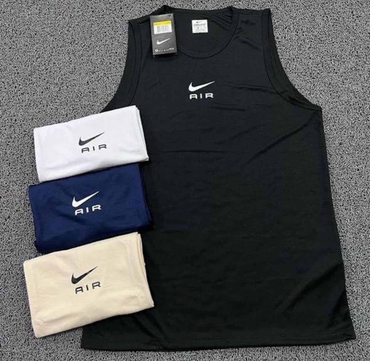 Kit 3 Regatas Masculinas Dry Fit Academia – Nike Performance