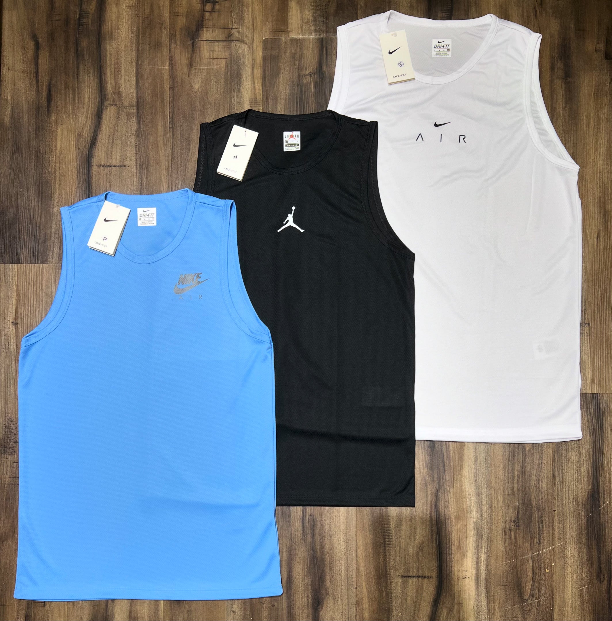 Kit 3 Regatas Masculinas Dry Fit Mescla – Academia e Corrida