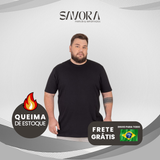 🖤Promoção 1 Camiseta Preta Plus Size Masculina (G1 ao G4)