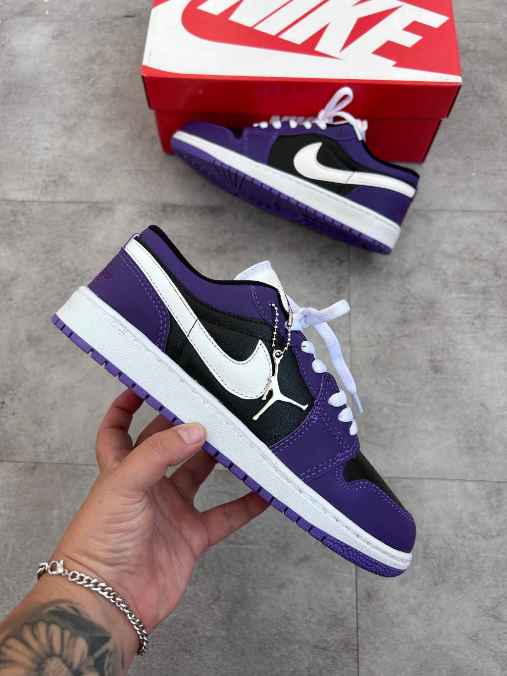 Air Jordan 1 Low - Court Purple